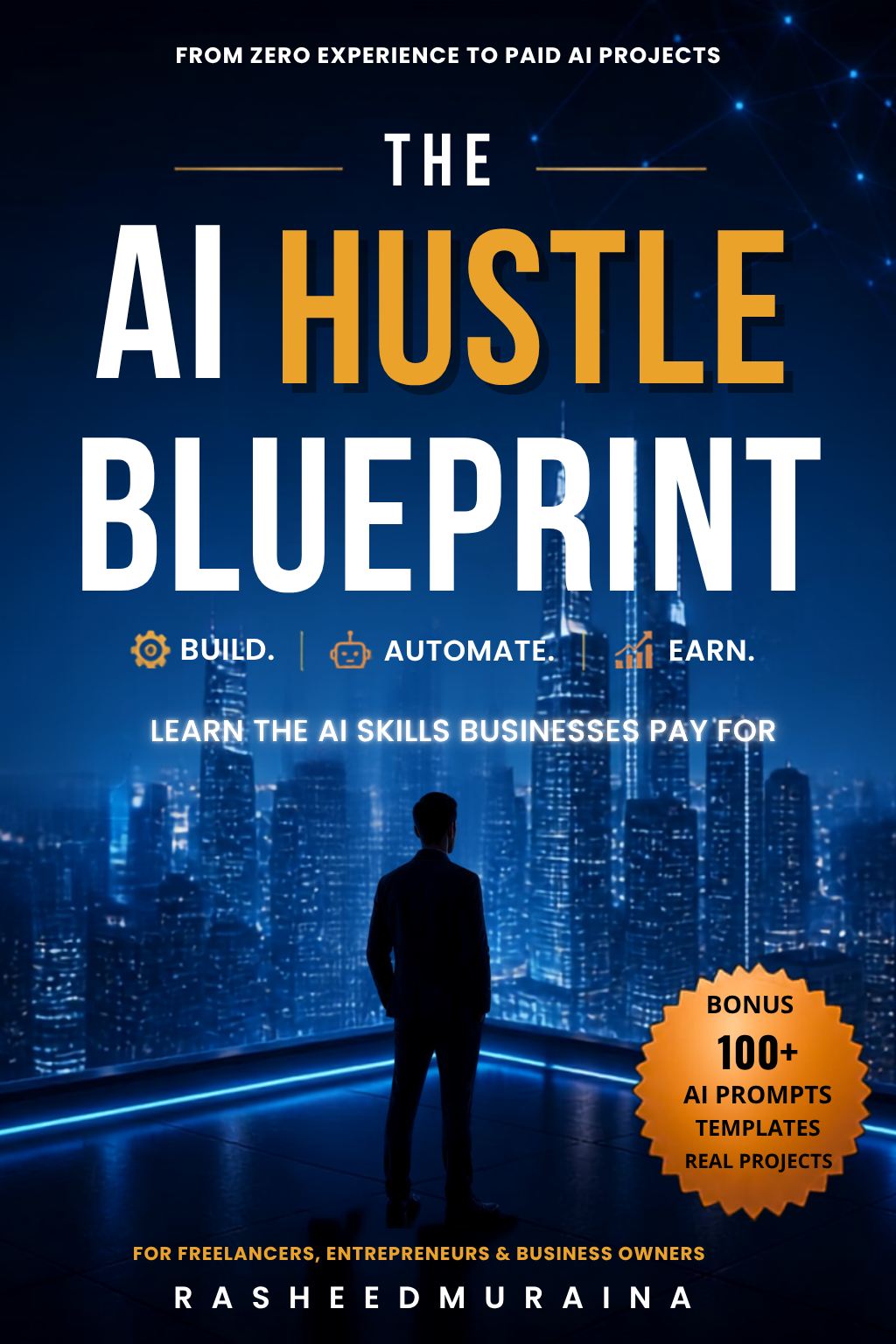 The AI Hustle Blueprint Cover